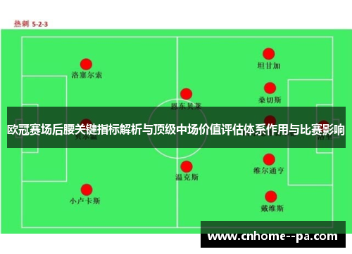 欧冠赛场后腰关键指标解析与顶级中场价值评估体系作用与比赛影响