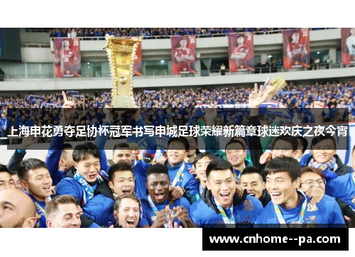 上海申花勇夺足协杯冠军书写申城足球荣耀新篇章球迷欢庆之夜今宵